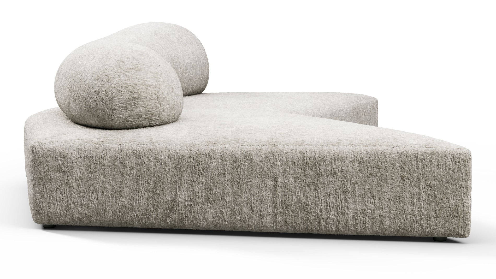 On the RocksOn the Rocks - On the Rocks Sofa, Small, Dove Textured Chenille