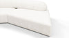 On the Rocks - On the Rocks - On the Rocks Sofa, Small, White Textured Chenille - Image 6