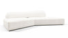 On the Rocks - On the Rocks - On the Rocks Sofa, Small, White Textured Chenille - Image 2