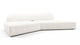 On the Rocks - On the Rocks - On the Rocks Sofa, Small, White Textured Chenille - Image 2