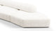 On the Rocks - On the Rocks - On the Rocks Sofa, Three Seater, Left, White Textured Chenille - Image 5