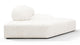 On the Rocks - On the Rocks - On the Rocks Sofa, Three Seater, Left, White Textured Chenille - Image 3