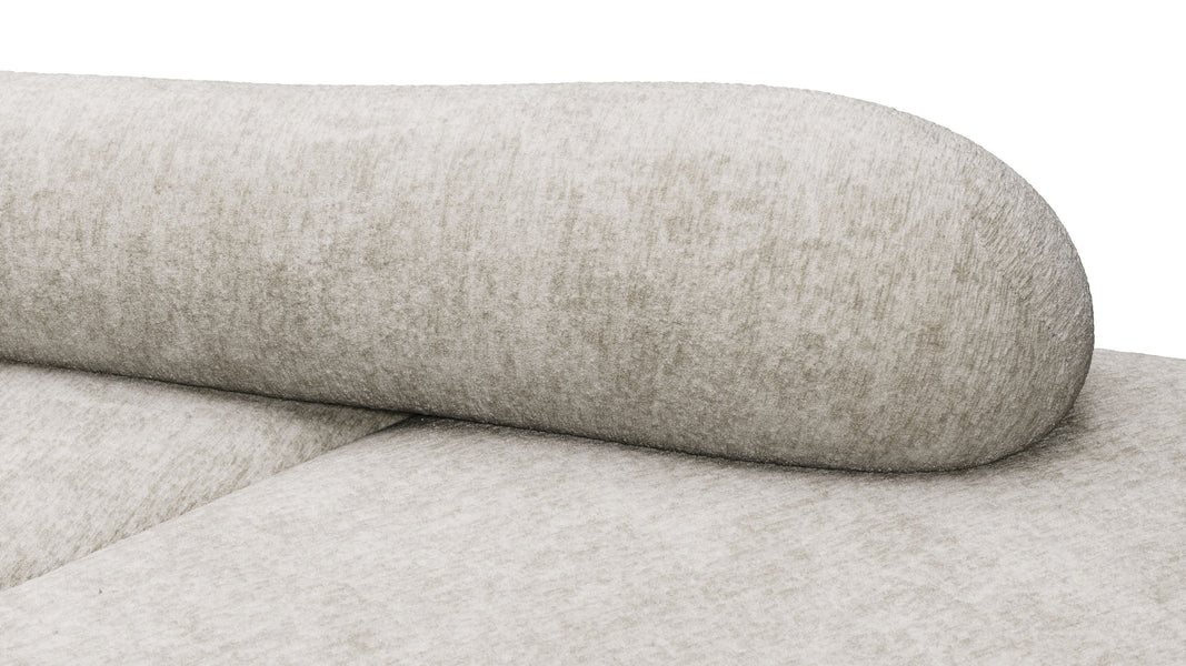 On the RocksOn the Rocks - On the Rocks Sofa, Three Seater, Right, Dove Textured Chenille