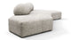 On the Rocks - On the Rocks - On the Rocks Sofa, Three Seater, Right, Dove Textured Chenille - Image 3