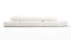 On the Rocks - On the Rocks - On the Rocks Sofa, Three Seater, Right, White Textured Chenille - Image 4