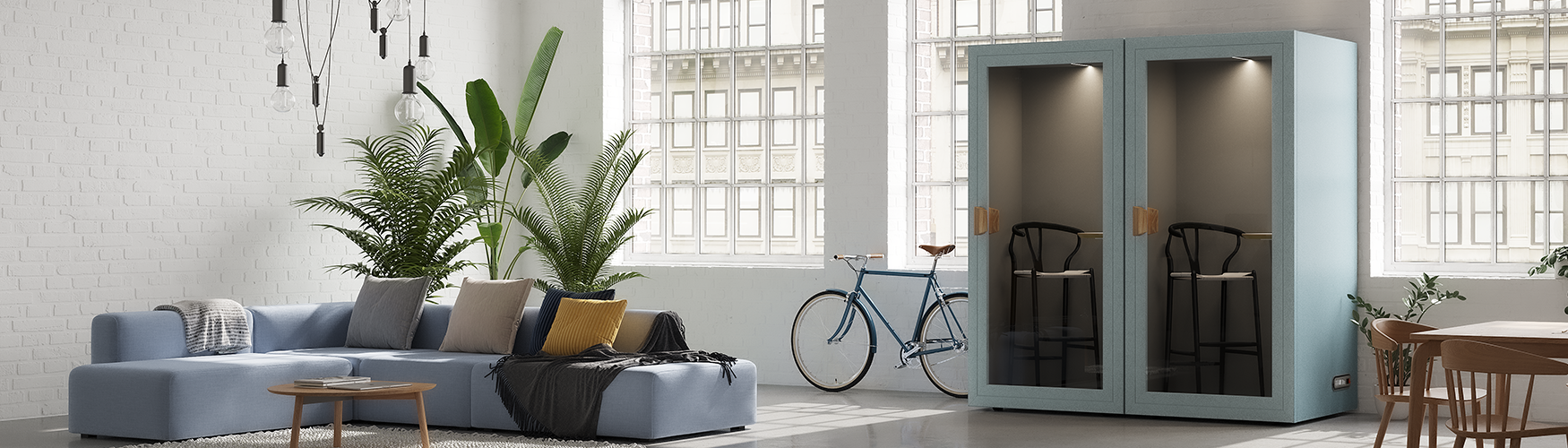 Acoustic Phone Pods, Sound Proof Sound Pod, Office Phone Pods