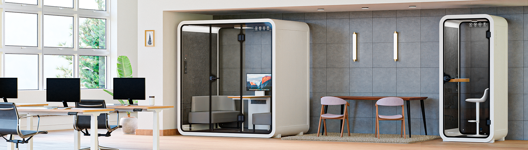 Office Phone Pod, Acoustic Phone Pod, Sound Proof Sound Pod