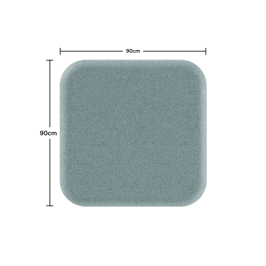 Acoustic Wall PanelTeal / Square / 90cm by 90cm