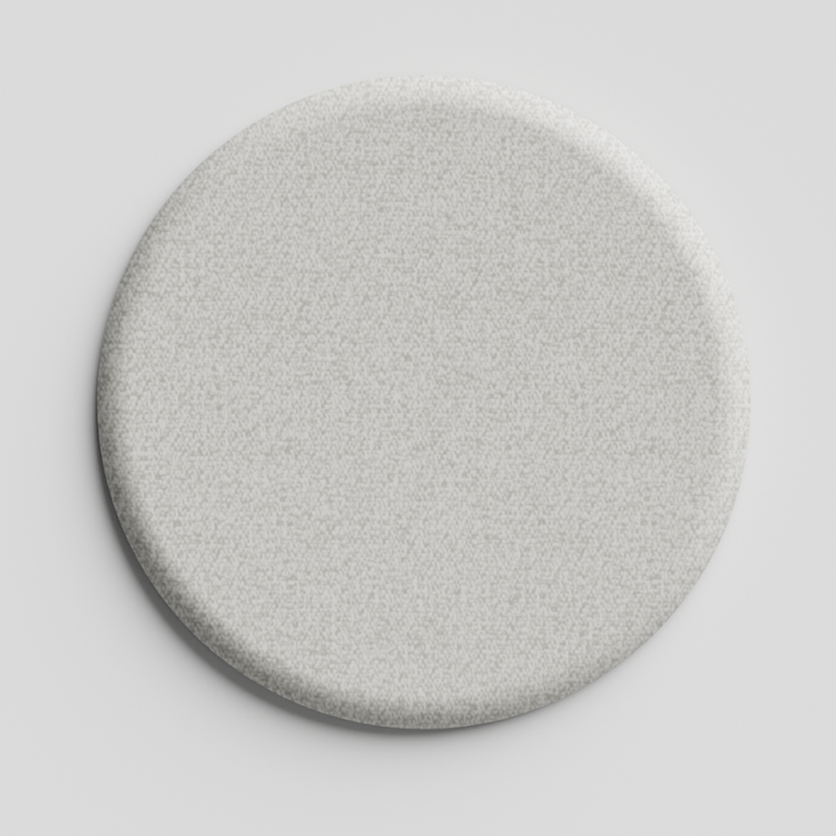 Acoustic Ceiling PanelPebble Grey / Round / 60cm by 60cm