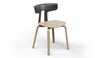 Okse V1 Black Wood Leg Chair Quell Design 1