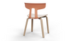 Okse V1 Coral Wood Leg Chair Quell Design 2