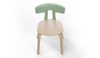 Okse V1 Morandi Green Wood Leg Chair Quell Design 4