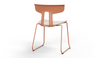 Okse V2 Coral Sled Base Chair Quell Design 2