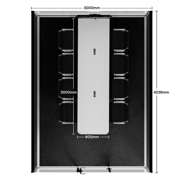 Quell Max - Club HouseWhite / Dark Grey / Furniture Set 1