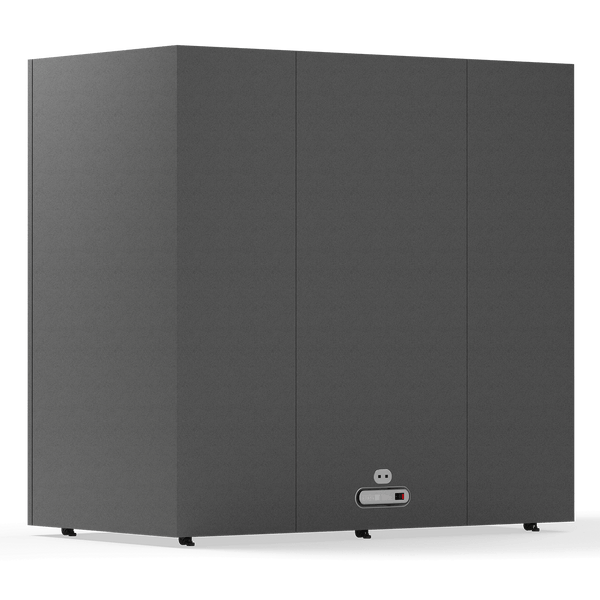 Folio Office Pod - 2-4 PersonFolio Dark Grey / Furniture As Per Images