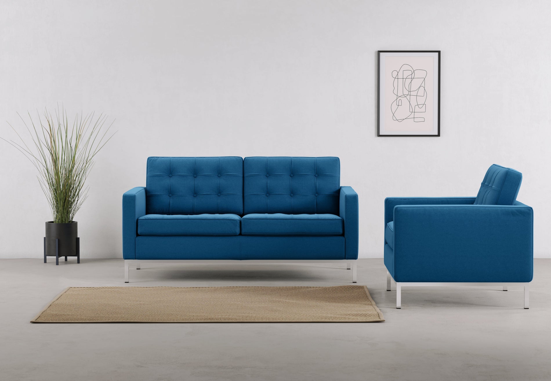 FlorenceIndigo Blue Wool
