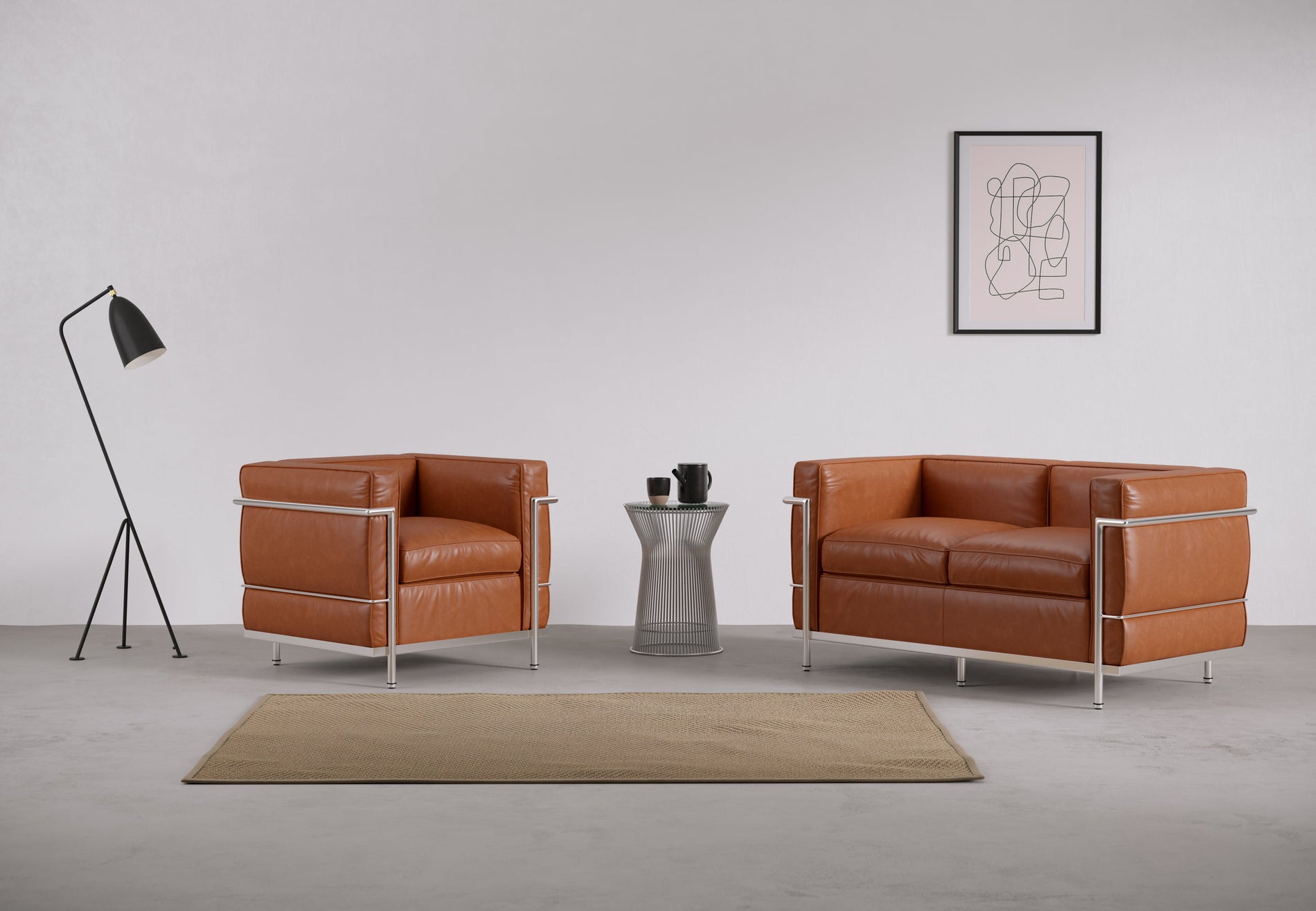 CorbusierTan Premium Leather