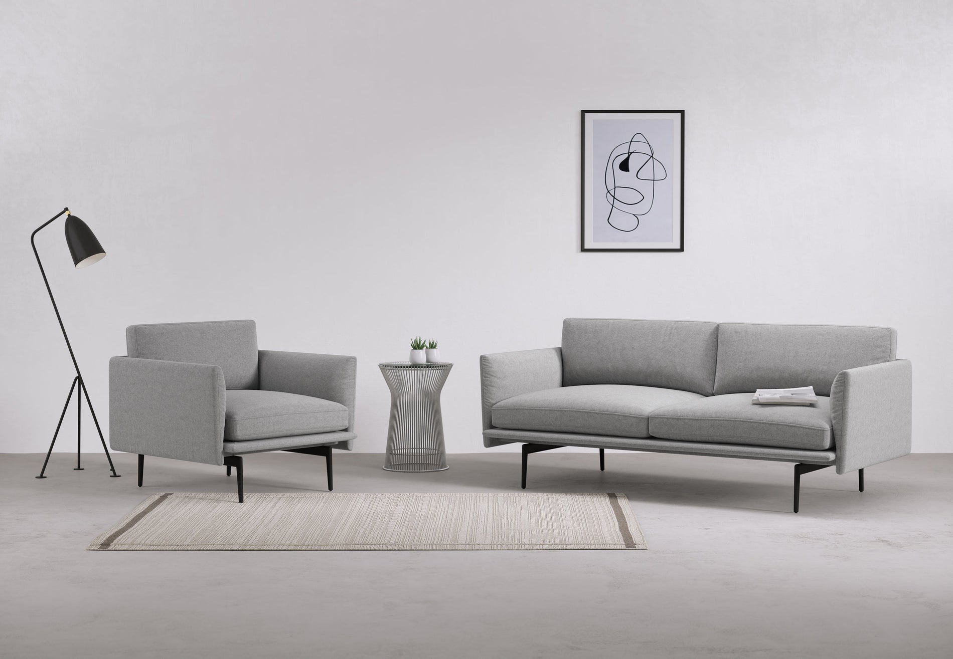 TorikoLight Gray Wool
