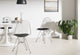 Eiffel Wire - Eiffel Wire - Eiffel Wire Dining Chair, Chrome Frame - Image 8