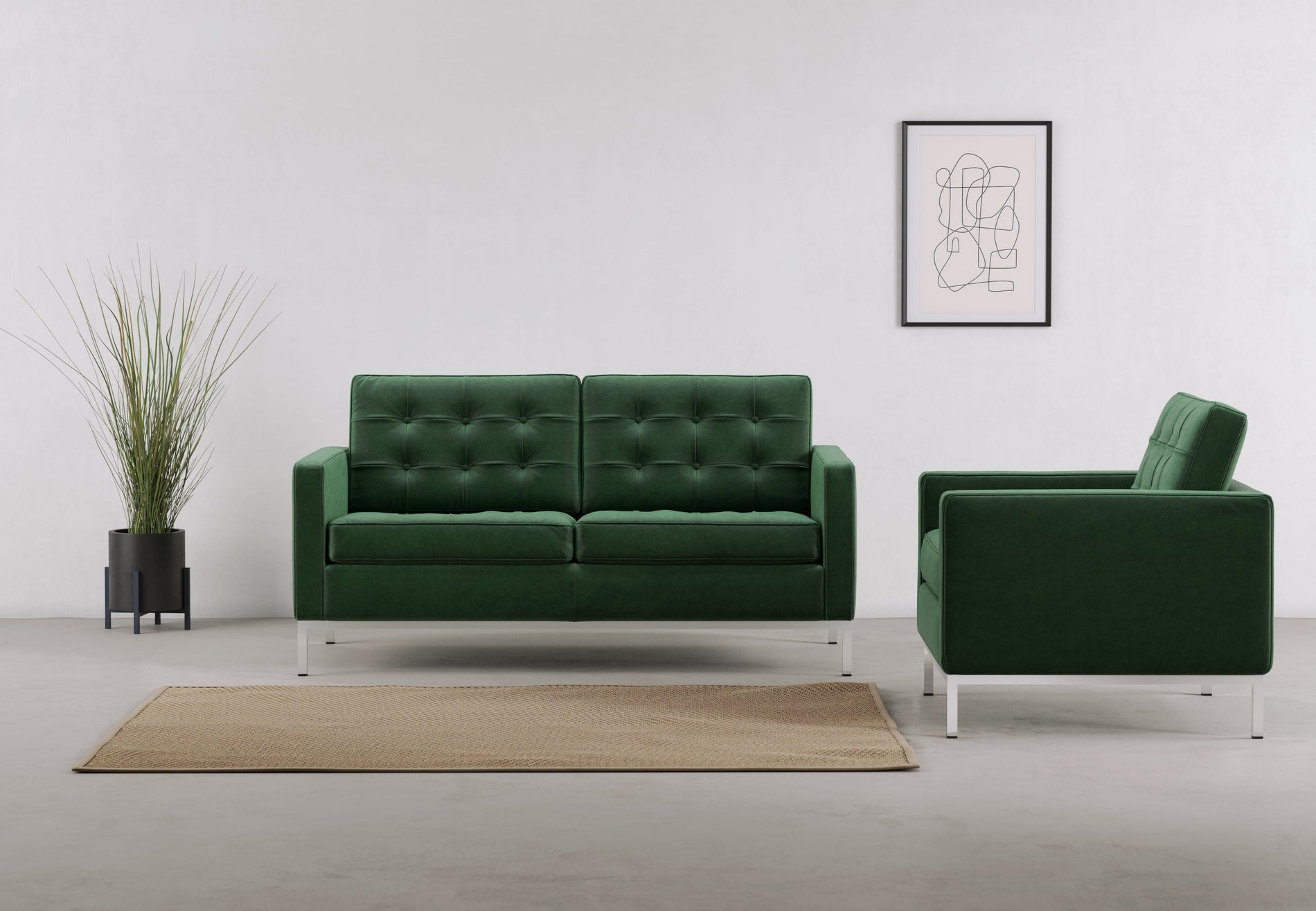 FlorenceEmerald Green Velvet