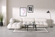 Bellini Sectional - White Boucle - Image 9