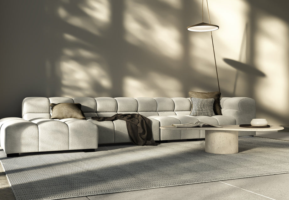 TuftyLight Gray Wool