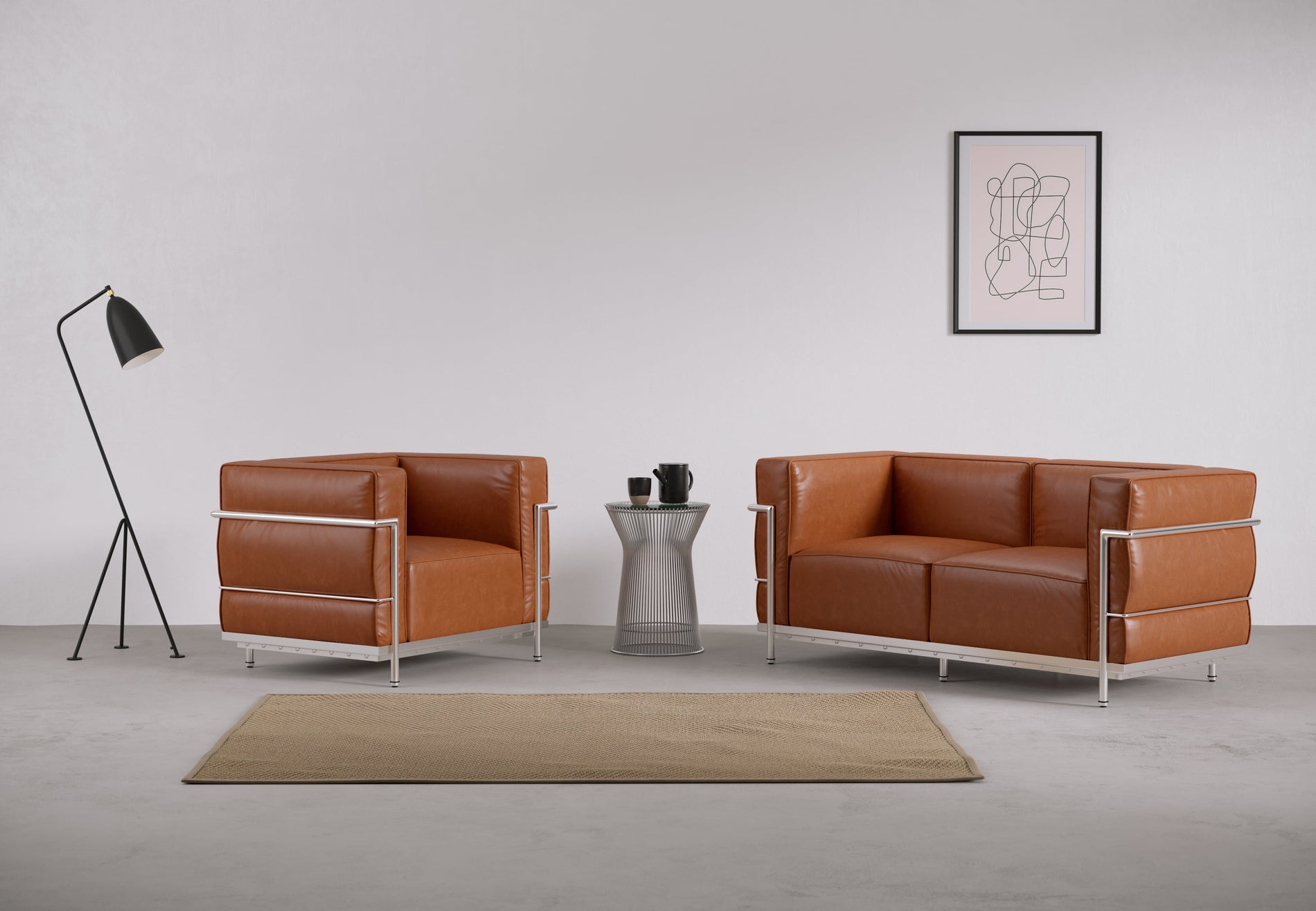 CorbusierTan Premium Leather