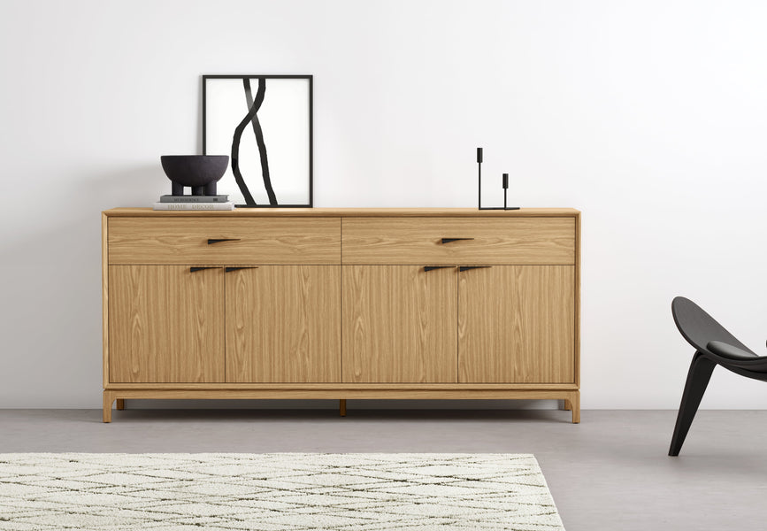 Credenza in frassino neroAsh