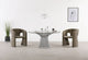 Celeste - Celeste - Celeste Chair, Taupe Velvet - Image 8