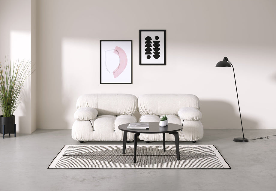 Bellini SoffaWhite Boucle