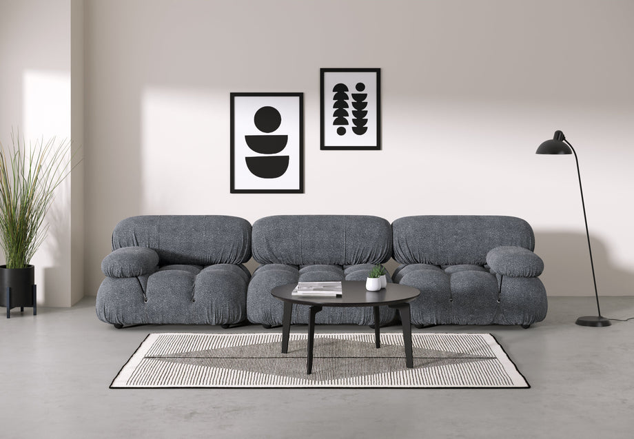 Bellini SofaGray Boucle