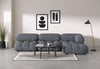 Bellini Sectional - Gray Boucle - Image 9