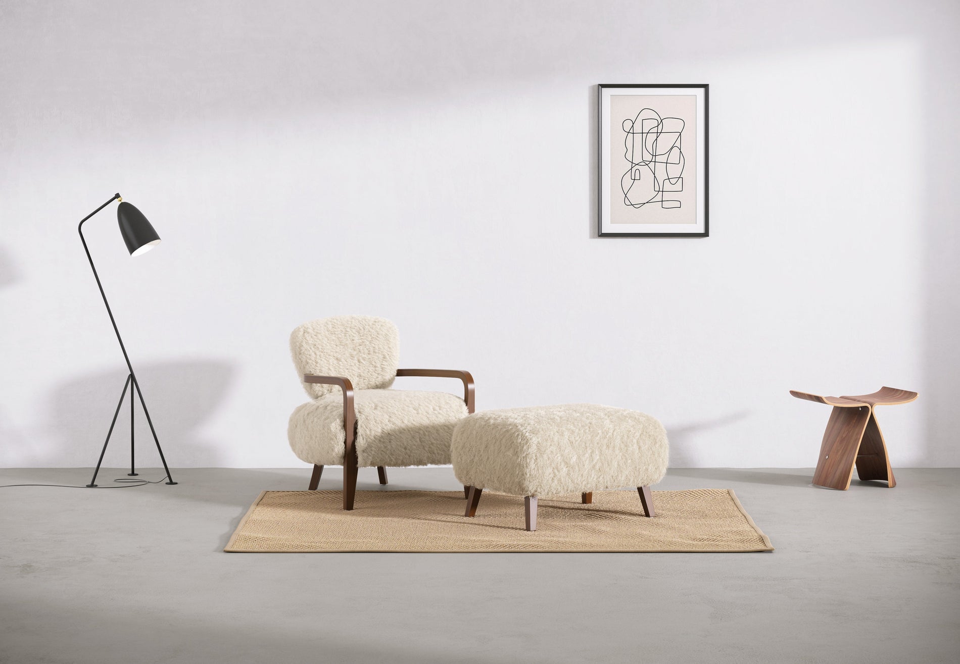 CabanaAlmond Long Hair Sherpa