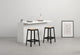 Jeanneret Counter Stool - Black - Image 8