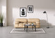 Bellini Sofa - Ecru Velvet - Image 9