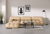 Bellini Ottoman - Ecru Velvet - Image 8