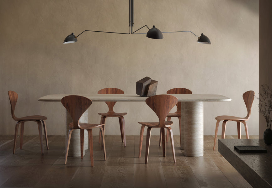 CatoCato - Cato Dining Table, Travertine
