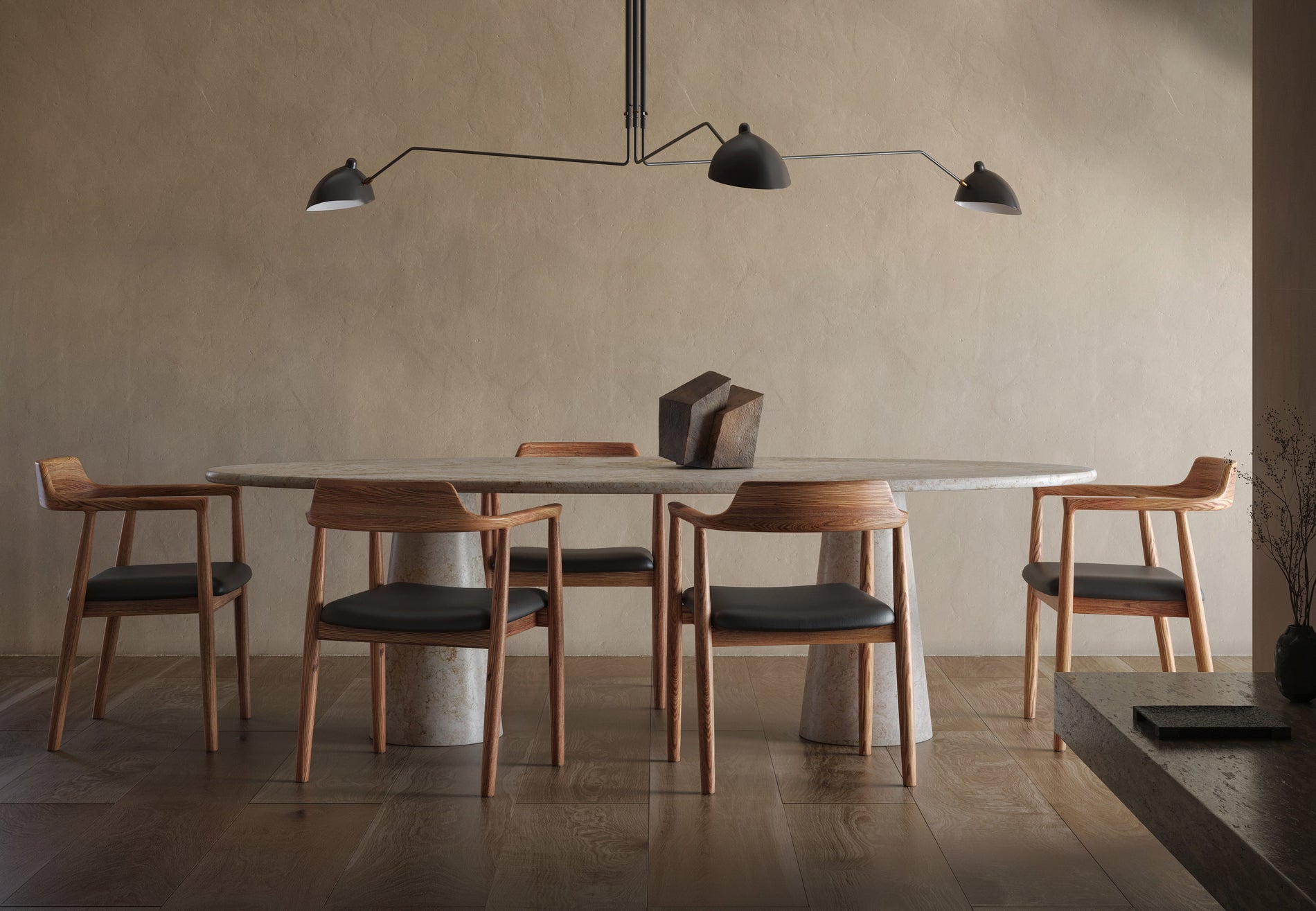 Mouille CeilingBlack