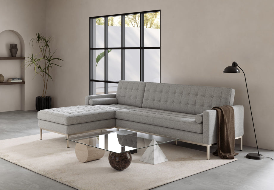 FlorenceLight Gray Wool