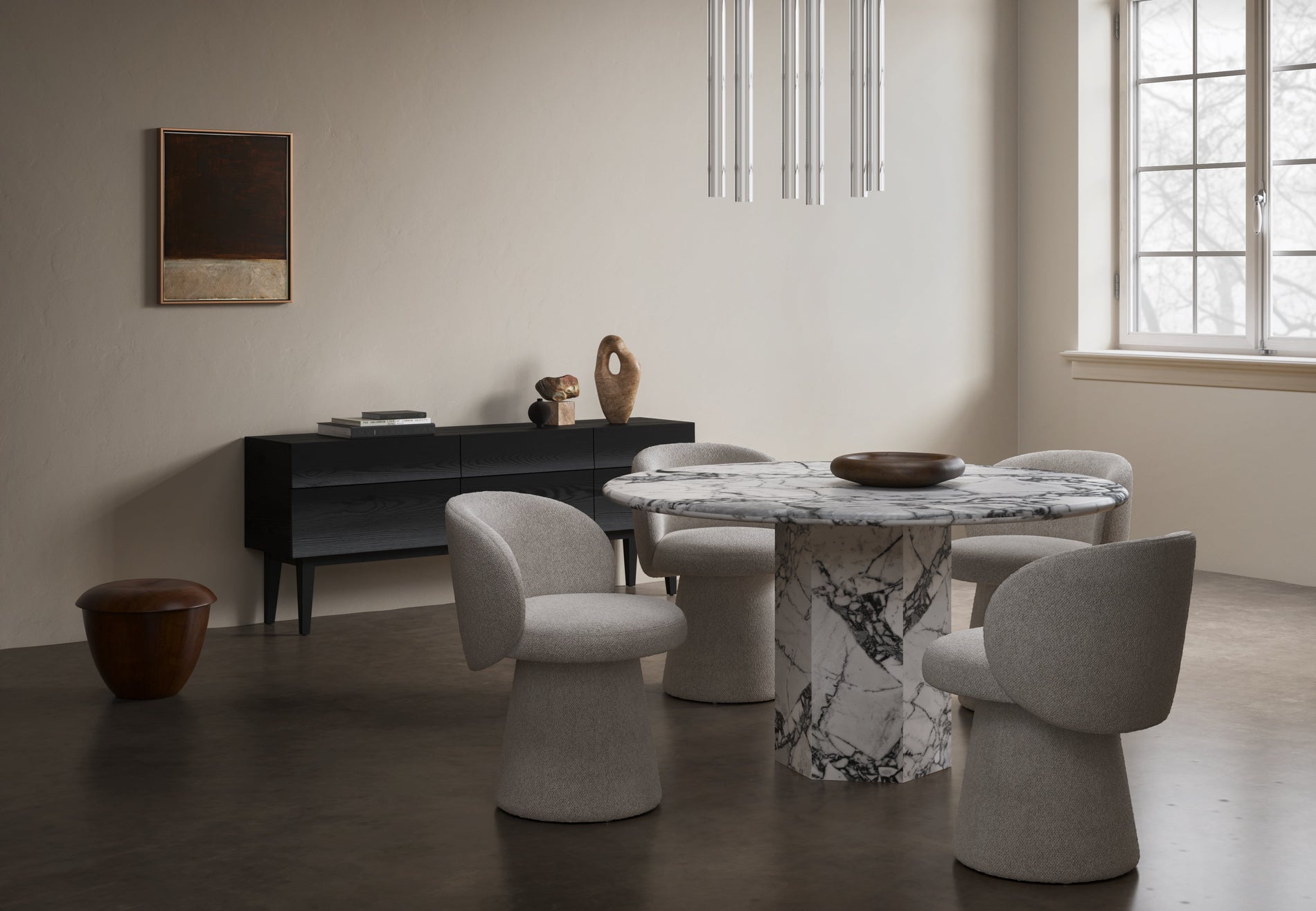 ReflectReflect - Reflect Credenza, Black Ash