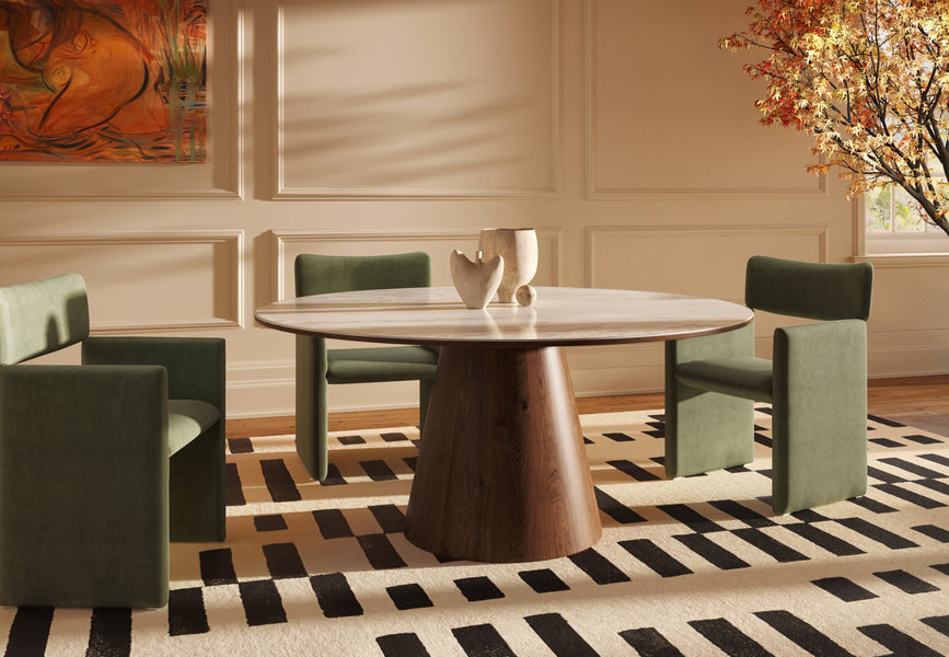 CellaMarble-Look Ceramic Tabletop