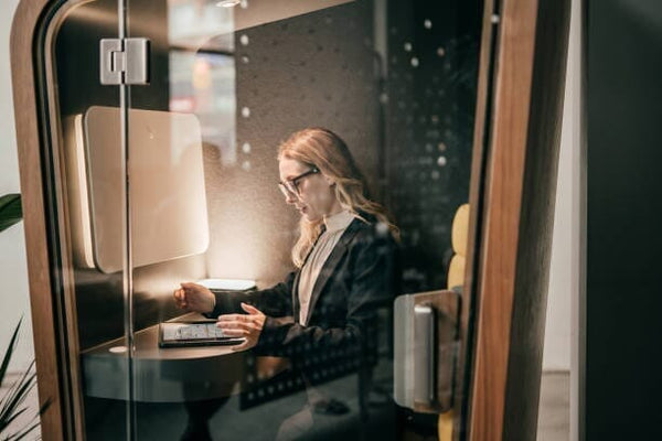 What is an acoustic meeting / phone booth?