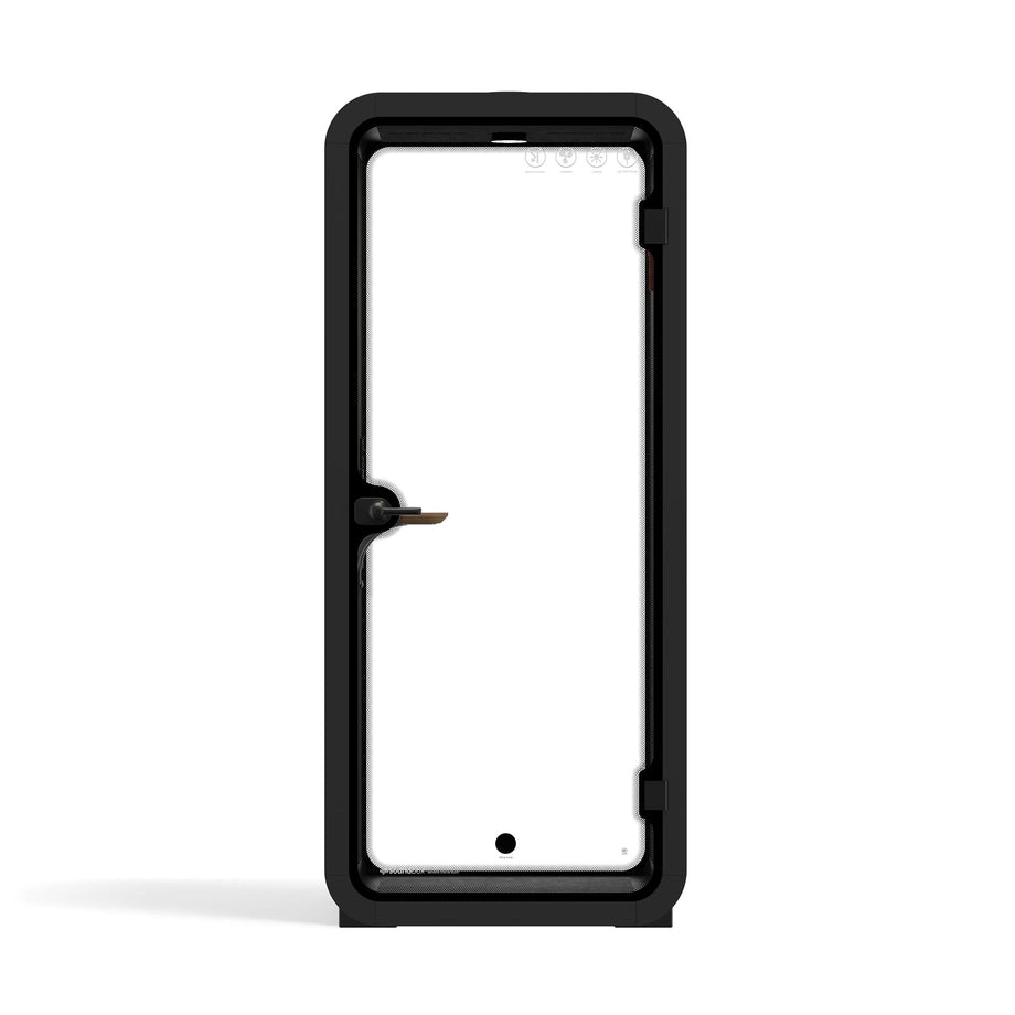 Office Pod Quell Akustyczny Charcoal / No Furniture | Upgraded Device Shelf / Dark Grey