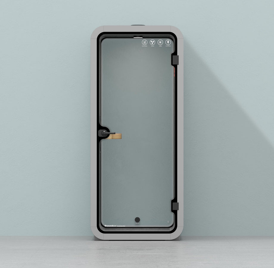 Office Pod Quell Akustyczny Charcoal / No Furniture / Dark Grey