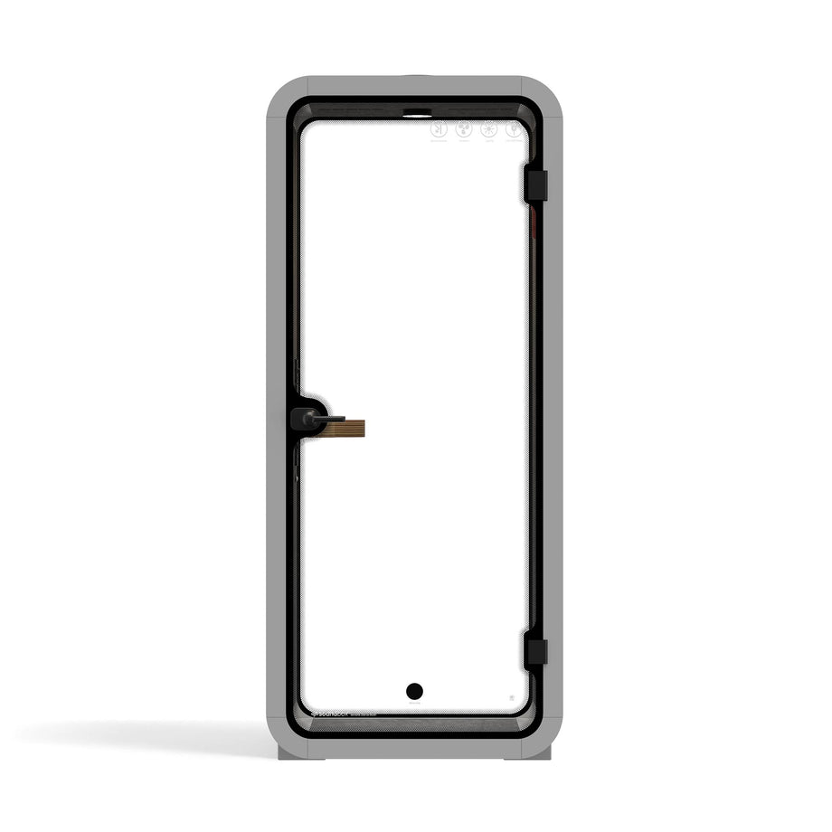 Office Pod Quell Akustyczny Light Grey / No Furniture / Dark Grey
