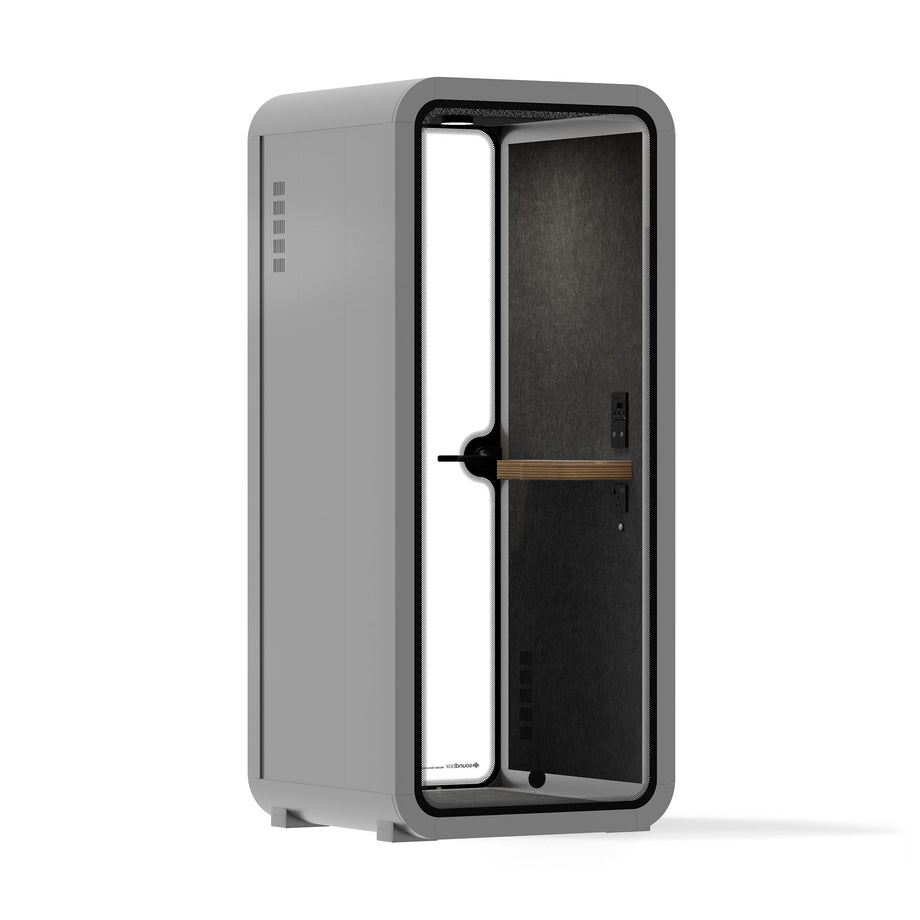 Office Pod Quell Akustyczny Light Grey / No Furniture / Dark Grey