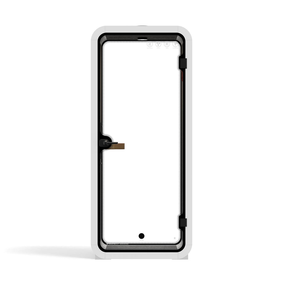 Office Pod Quell Akustyczny White / No Furniture / Dark Grey