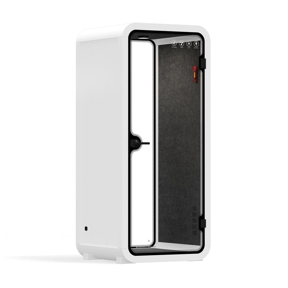 Office Pod Quell Akustyczny White / No Furniture / Dark Grey