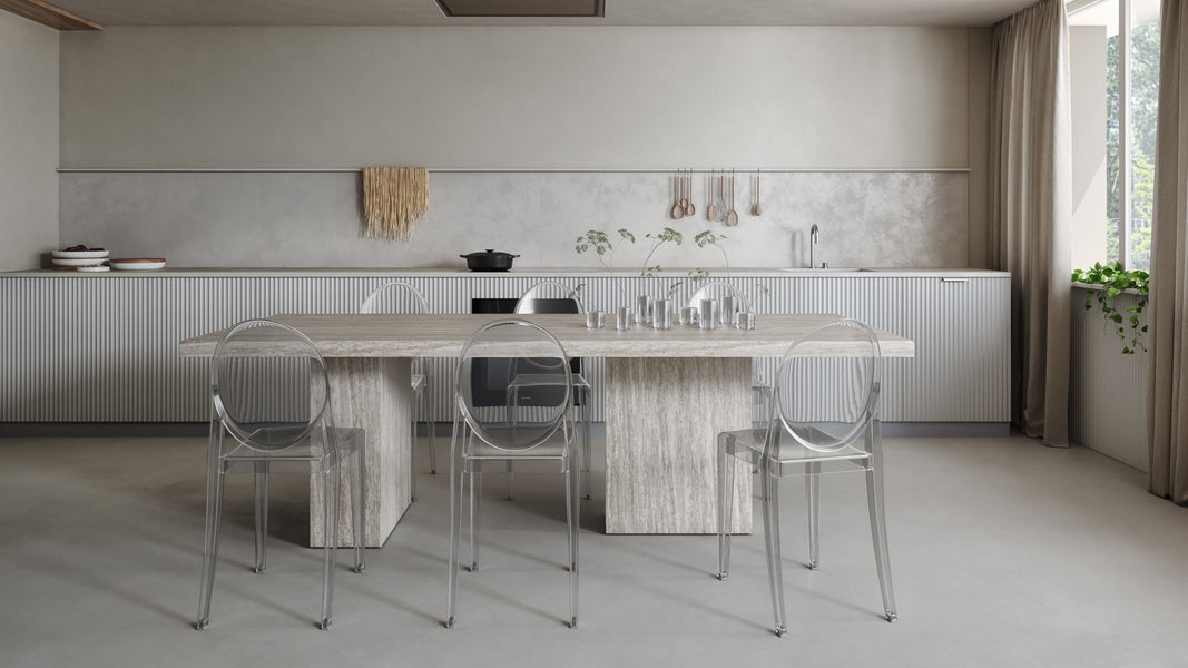 EnzoSilver Travertine