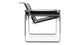 Stanley - Stanley - Stanley Chair, Midnight Black Premium Leather - Image 3